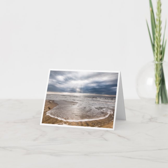 Cartão De Notas Small, 4" x 5.6" Folded Note Card (Frente)