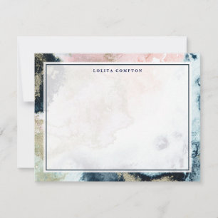 Cartão De Notas Stationery Personalizada Elegance