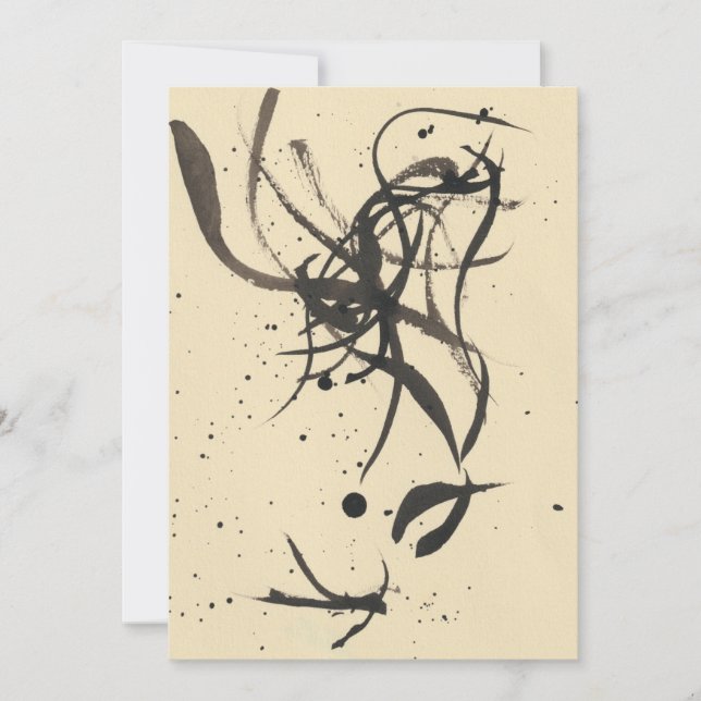 Cartão De Notas Sumi Ink 1 (Frente)