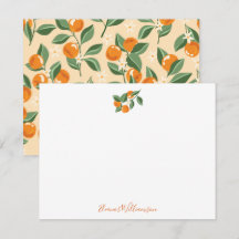 Summer Vintage Orange Boho Nature Personalizado