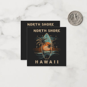Cartão De Notas Surfista North Shore Havaí