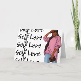 Cartão De Notas Sweet Rosa | Série Self Loves
