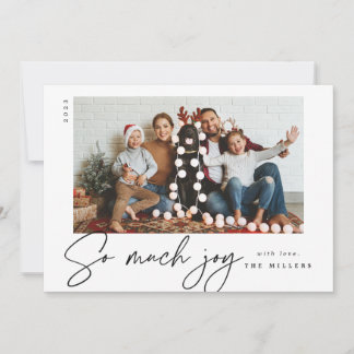 Cartão De Notas Tanta Alegria