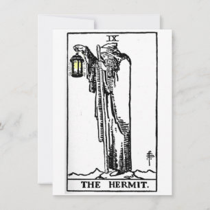 Cartão De Notas Tarot: Os Notícias Hermit