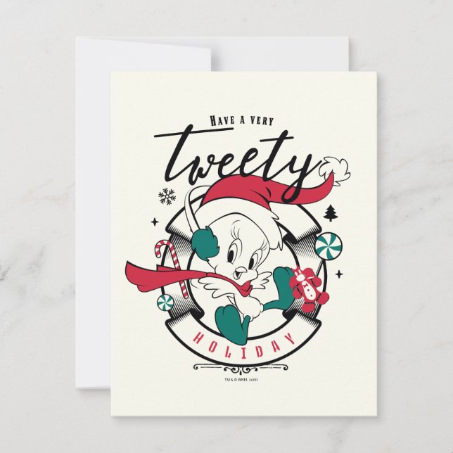 Cartão De Notas Tenha umas FÉRIAS muito TWEETY™ (Frente)
