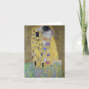 Cartão De Notas Teoria do Amor: Um Beijo Dourado por Namorados Kli