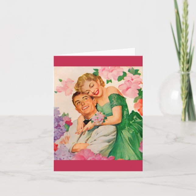 Cartão De Notas the happy couple (Frente)