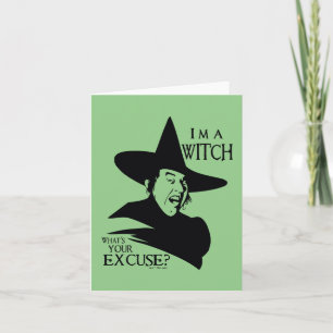 Cartão De Notas The Wizard Of Oz™   I'm A Witch