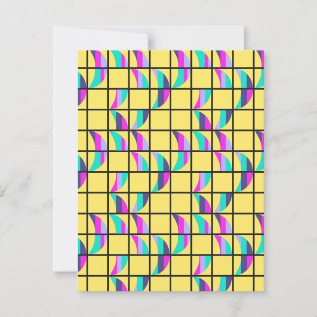 Cartão De Notas Tic-Tac-Toe MCM (Frente)