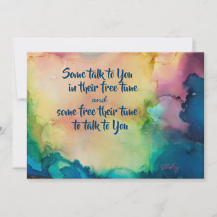 Cartão De Notas Todas as Ocasiões - Notecard