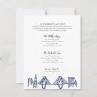 Toile Charleston em Alojamentos Azuis Marinhos