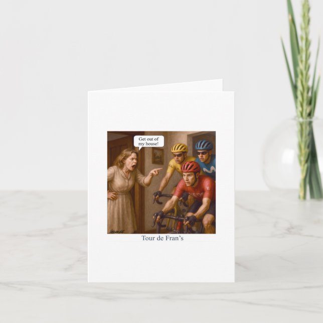 Cartão De Notas Tour de Fran's (Frente)