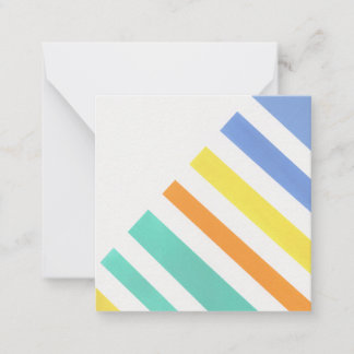 Cartão De Notas Travesseiro decorativo de distribuição de verão