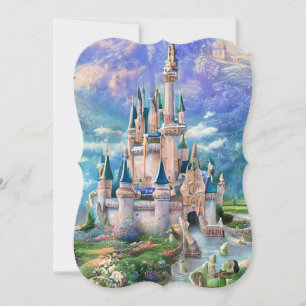 Cartão De Notas Triptych do Castelo de Fairytales Quimísicos Ultra