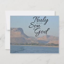 Cartão De Notas Truly the Son of God Flat Notecard