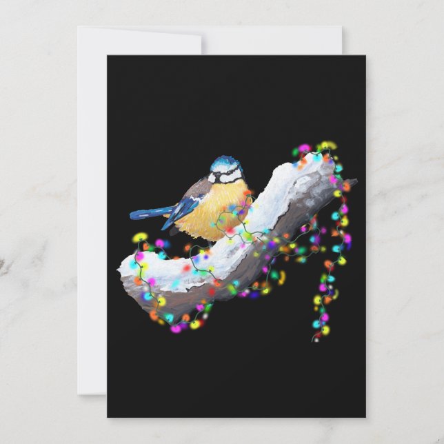 Cartão De Notas Twinkle Twinkle Little Tit (Frente)