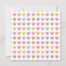 Cartão De Notas Uma conversa bem engraçada e personalizada, doces,