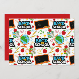 Cartão De Notas Unique Back to School Note Card