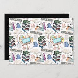 Cartão De Notas Unique College Note Card