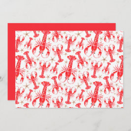 Cartão De Notas Unique Lobsters Note Card