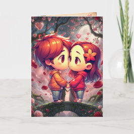 CARTÃO DE NOTAS VALENTINE AND MARRIAGE CARD