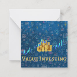Cartão De Notas Value Investing