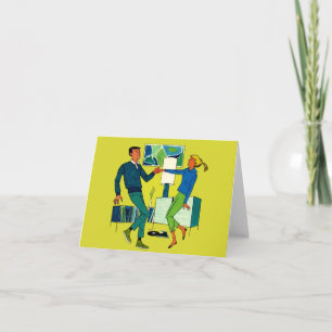 Cartão De Notas Vamos dançar