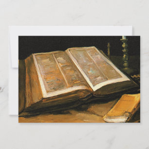 Cartão De Notas Van Gogh - A Vida Estática com Bíblias