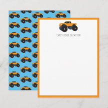 Veículo de Caminhão Monstro Personalizado Infantil