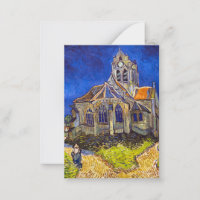 Vincent van Gogh - A Igreja em Auvers