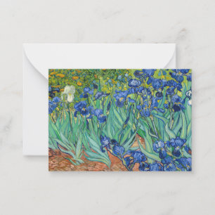 Cartão De Notas Vincent Van Gogh - Íris