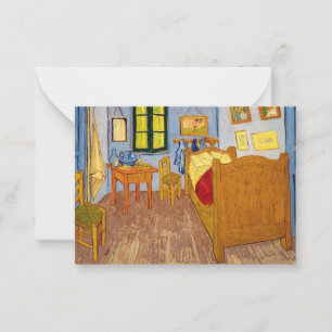 Cartão De Notas Vincent van Gogh - Quarto de Vincent em Arles