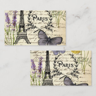 Cartão De Notas vintage rustic french eiffel torre Paris
