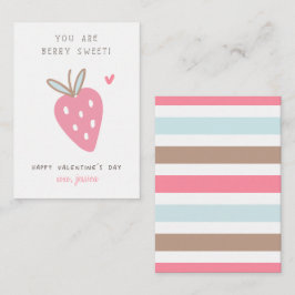 Cartão De Notas Você é a Sala de Aula Berry Sweet no Dia dos Namor