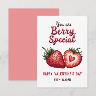 Cartão De Notas Você é a Sala de Aula Especial Berry