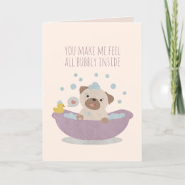 Cartão De Notas Você Me Faz Sentir Toda Dentro