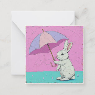 Cartão De Notas Whimsical Whimspers: Compartilhe Sonhos e Segredos