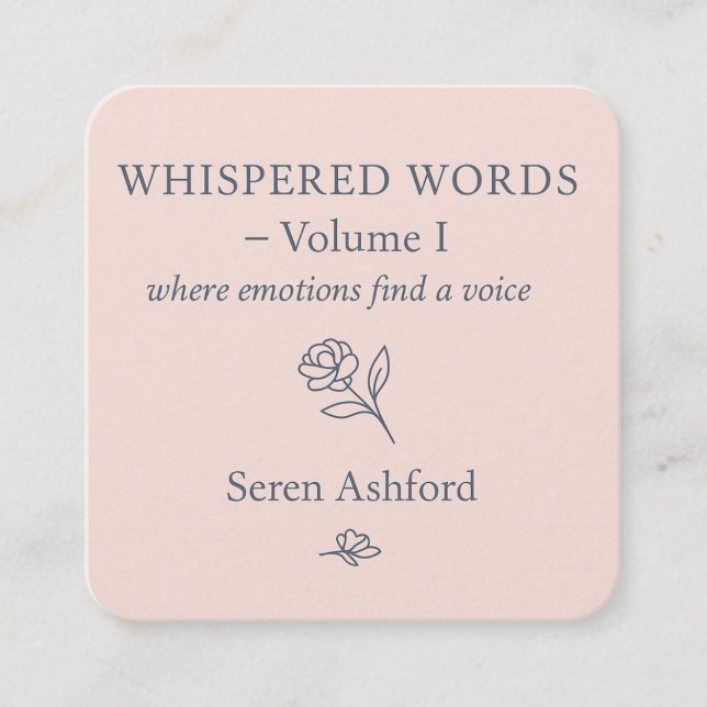 Cartão De Notas Whispered Words Volume 1: Complete Card Set (Frente)