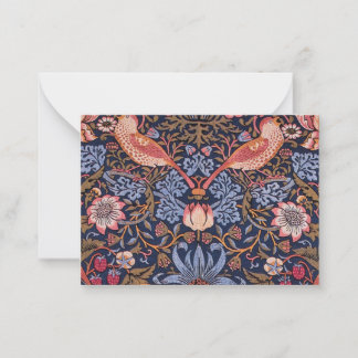 Cartão De Notas William Morris