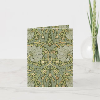 Cartão De Notas William Morris Pimpernel Vintage Pattern
