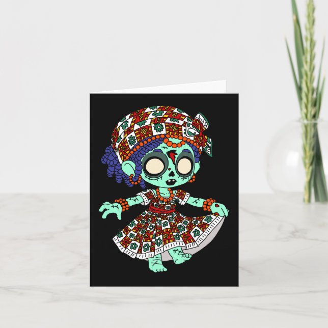 Cartão De Notas Zombie da África Ocidental (Frente)