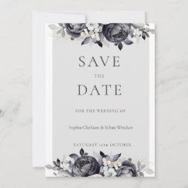 Cartão de Notificação de Data de Casamento Digital
