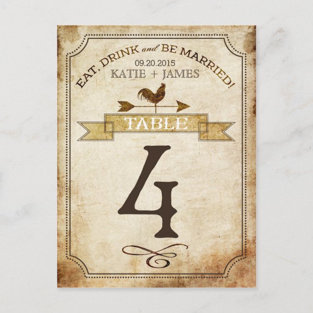 Cartão de Número de Tabela de País Russo do Galo V (Frente)