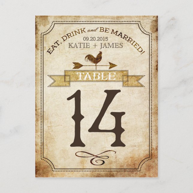 Cartão de Número de Tabela de País Russo do Galo V (Frente)