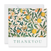 CARTÃO DE OBRIGAÇÕES: WILLIAM MORRIS : POMEGRANATO