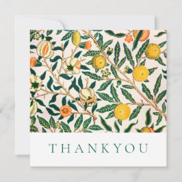 CARTÃO DE OBRIGAÇÕES: WILLIAM MORRIS : POMEGRANATO