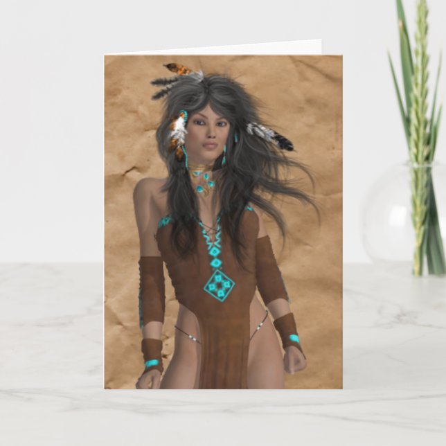 Cartão de Ocasião Indiano (Frente)