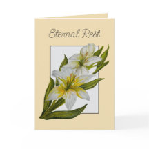 Cartão de Oferenda de Missa de Repouso Eterno de C