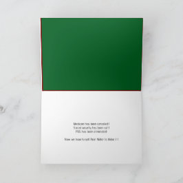 Cartão de Oferta de Chuva