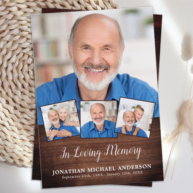 Cartão de Oração de Simpatia Fotográfica do Funera (Criador carregado)